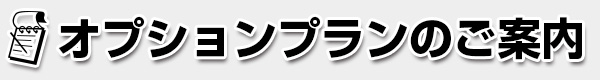 お得なオプションプランのご案内